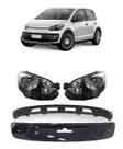 Combo Up! Track Cross 2015 a 2017 + Par Farol Spoiler Parachoque e Moldura Traseira