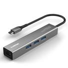 Combo USB-C 3 Portas USB e 1 LAN GIGAbit Comtac 9454