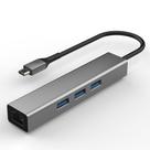 Combo USB-C 3 Portas USB e 1 LAN GIGAbit Comtac 9454