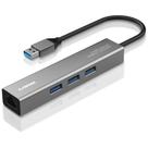 Combo USB com 3 Portas USB 3.2 Gen1 + LAN GIGAbit Comtac 9466