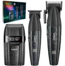 Combo VGR V-640 S3 Com Maquina de corte, Acabamento e Shaver