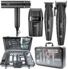 Combo VGR V-640 S4 Com Maquinas De Corte + Acabamento + Shaver + Secador 220V E Maleta Exclusiva Organizadora