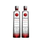 Combo Vodka Cîroc Red Berry 750ml - 2 Unidades Combo Vodka Cîroc Red Berry 750ml - 2 Unidades