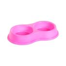 Comed duplo four plastic pq 270 ml rosa