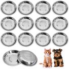 Comederos para Mascotas kathson de Acero Inoxidable Superficial 12 Piezas para Gatos y Perros Comederos para Mascotas kathson de Acero Inoxidable Superficial 12 Piezas para Gatos y Perros