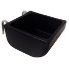 Comedouro 10 Litros Preto com Suporte Cocho Abecel Comedouro 10 Litros Preto com Suporte Cocho Abecel