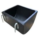 Comedouro 25 Litros Cocho Ração para Cavalo Vaca Bezerro Boi