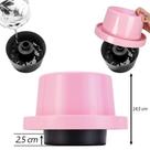 Comedouro Alto Elevado Rosa para Cães e Gatos Anti Formiga