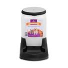 Comedouro Alvorada Prático Auto Preto para Cães e Gatos 3,0l Comedouro Alvorada Prático Auto Preto para Cães e Gatos 3,0l