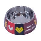 Comedouro American Pets Color Premium- Tamanhos M e G - para Cachorro