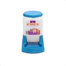 Comedouro Automatico 3L Azul Cães Cachorros Gatos Pratico Comedouro Automatico 3L Azul Cães Cachorros Gatos Pratico