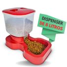 Comedouro Automático Cachorro Pet Cães Gatos Grande Porte 8l Pote para comer - Comedouro Automático Cachorro Pet Cães Gatos Grande Porte 8l Pote para comer -