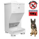 Comedouro Automático de Aço Cães Gato Coelho 10kg Fercar