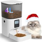 Comedouro Automático para Gatos ANDOLL HOME 4 L 8 Refeições por Dia