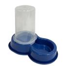 Comedouro Bebedouro Automatico 1,5 Litros Pet Azul
