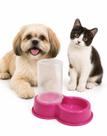 Comedouro Bebedouro Automatico 1,5 Litros Pet rosa