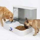 Comedouro/Bebedouro Duplo Automático Premium Pets Branco - Dropfort