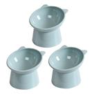 Comedouro Bebedouro Elevado Anti Engasgo Pet Gato Cachorro Kit e Unidade