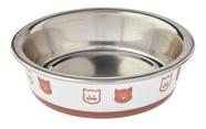 Comedouro Bebedouro Inox Base Antiderrapante Modelo Gatinhos Comedouro Bebedouro Inox Base Antiderrapante Modelo Gatinhos