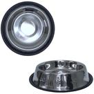 Comedouro Bebedouro Para Cachorro Gato Inox Antiderrapante Resistente 720ML