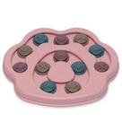 Comedouro Brinquedo Interativo Para Cães Tabuleiro Porta Petiscos Pet Rosa Comedouro Brinquedo Interativo Para Cães Tabuleiro Porta Petiscos Pet Rosa