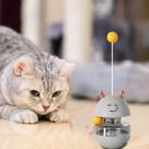 Comedouro Brinquedo Interativo Para Pets Porta Petisco Ração Dispenser Giratório Reduz Estresse