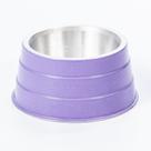 Comedouro de Alumínio Pesado Cocker Lilas - Nf Pet