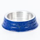 Comedouro de Alumínio Pesado Filhote Azul - Nf Pet