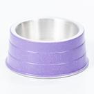 Comedouro de Alumínio Pesado Mini Lilas - Nf Pet