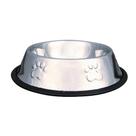 Comedouro de Inox Auto Relevo para Filhote em 240ml