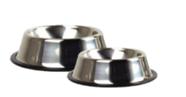 Comedouro de Inox de Ração e Água P- 150 ML