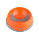 Comedouro de Lamber Lickimat Oh Bowl para Cachorro Laranja