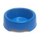 Comedouro de Plástico para Cães São Benedito Pet Azul - Tamanho 4