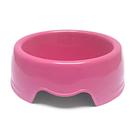 Comedouro de Plástico para Cães São Benedito Pet Rosa - Tamanho 4