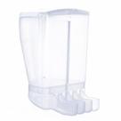 Comedouro Dispenser de Sementes 4 bicos com divisor - Injetfour