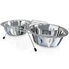 Comedouro Duplo Inox 240ml - 30114 - Chalesco Comedouro Duplo Inox 0,24 Litros - 30114 - Chalesco Comedouro Duplo Inox 240ml - 30114 - Chalesco Comedouro Duplo Inox 0,24 Litros - 30114 - Chalesco