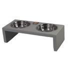 Comedouro Duplo Para Cães e Gatos Tamanho PP Envio Imediato!