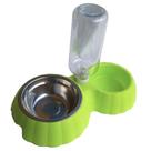 Comedouro E Bebedouro Automático Para Cães E Gatos Filhotes - Verde