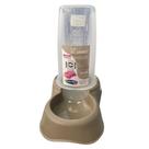 Comedouro E Bebedouro Flex Plast Automático Pet 650ml Animal Para Água Ração Prático