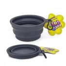Comedouro E Bebedouro Retratil P/ Caes E Gatos 400 Ml- Sortido