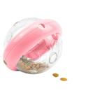 Comedouro E Brinquedo Pet Ball P Cães Gatos Cachorros Ate 15kg Pet Games Bola Porta Petisco