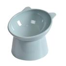 Comedouro Elevado Ergonômico Gatos Com Inclinação - CINZA Comedouro Elevado Ergonômico Gatos Com Inclinação - CINZA