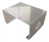 Comedouro Elevado Pet Acrílico Cachorro Gato Ergonômico