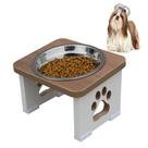 Comedouro Elevado Pet MDF Cachorro - Inox