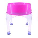 Comedouro Ergonômico com Suporte Cristal 750ml - Lilopety