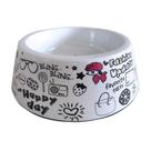 Comedouro Funny para Cães American Pets Branco