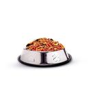 Comedouro Inox Pata Relevo Gato 240Ml - THE PETS BRASIL