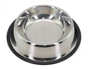 Comedouro Inox Pet 16 18 22cm Antiderrapante Lovely Vibe tamanho:18 cm