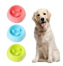 Comedouro Lento Educador Interativo Grande para Cães Cachorros Porte Médio e Grande