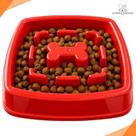 Comedouro Lento Educativo Interativo para Cachorro 650ml Anti Engasgo Melhora Digestão